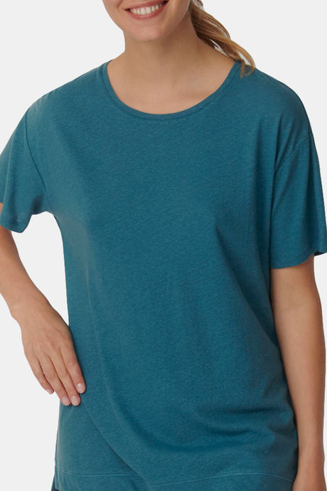 Triumph Cotton Loungewear Top - Ocean Depths — image 3